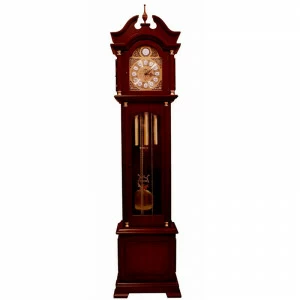 Часы напольные деревянные коричневые Mahagon Sars 451 SARS ДИЗАЙНЕРСКИЕ 00-3967435 Коричневый