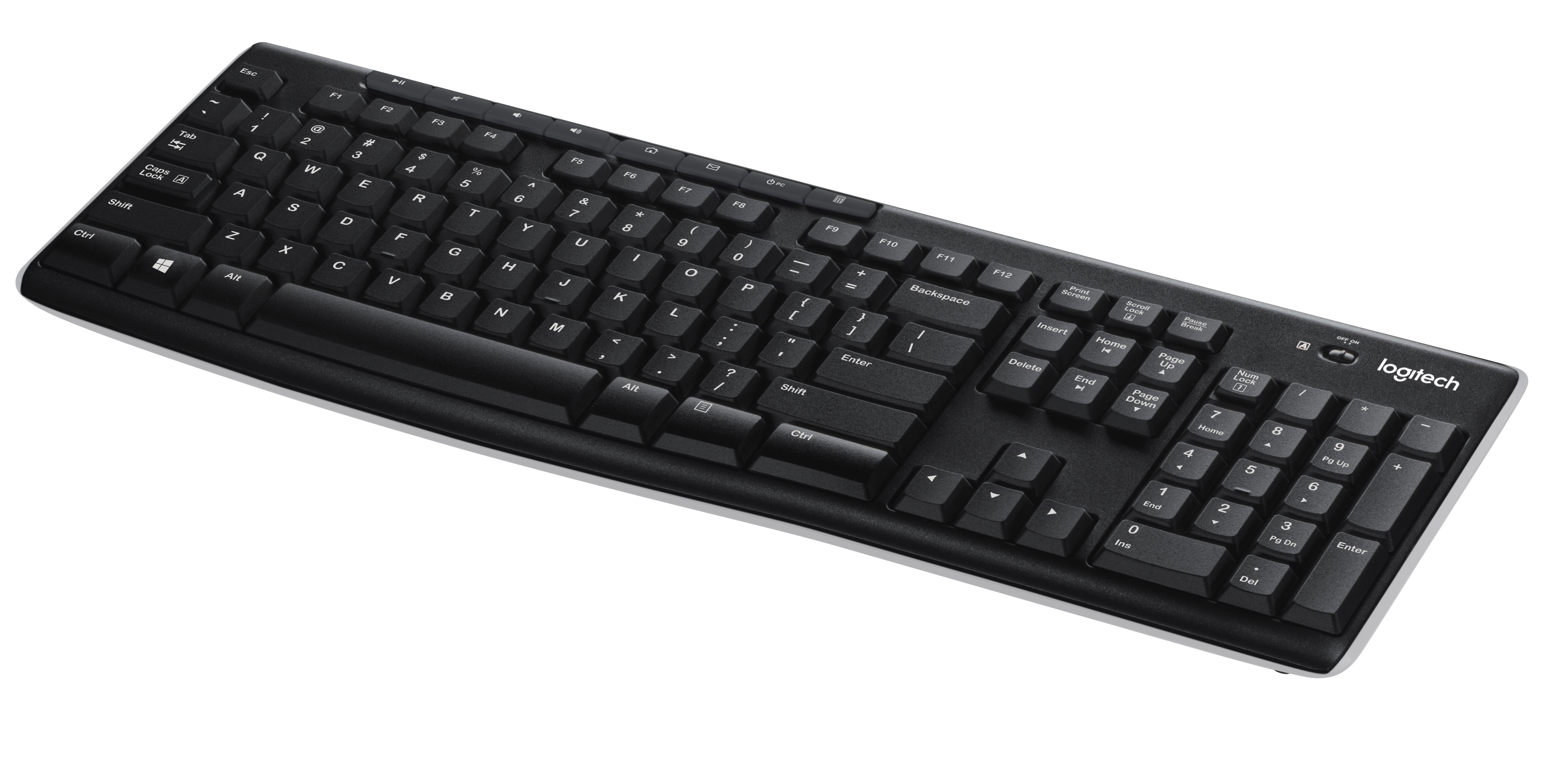 920-003200 Keyboard classic k100 ps/2 black retail Logitech Santreyd  - Вид №1