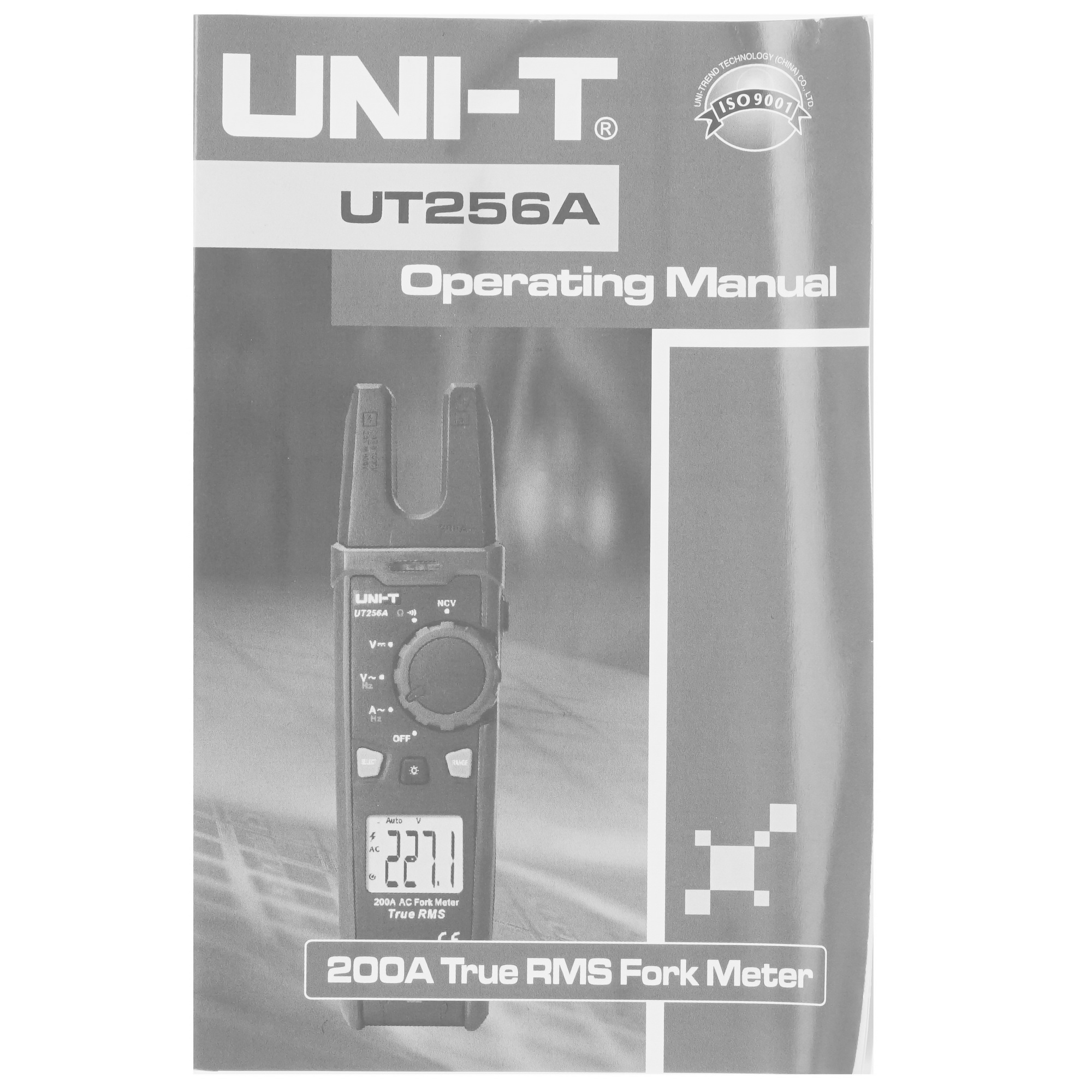 Клещи токоизмерительные UNI-T UT256A 9110951 STDN-0067945 - Вид №6