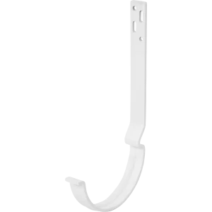 Держатель желоба длинный цвет белый