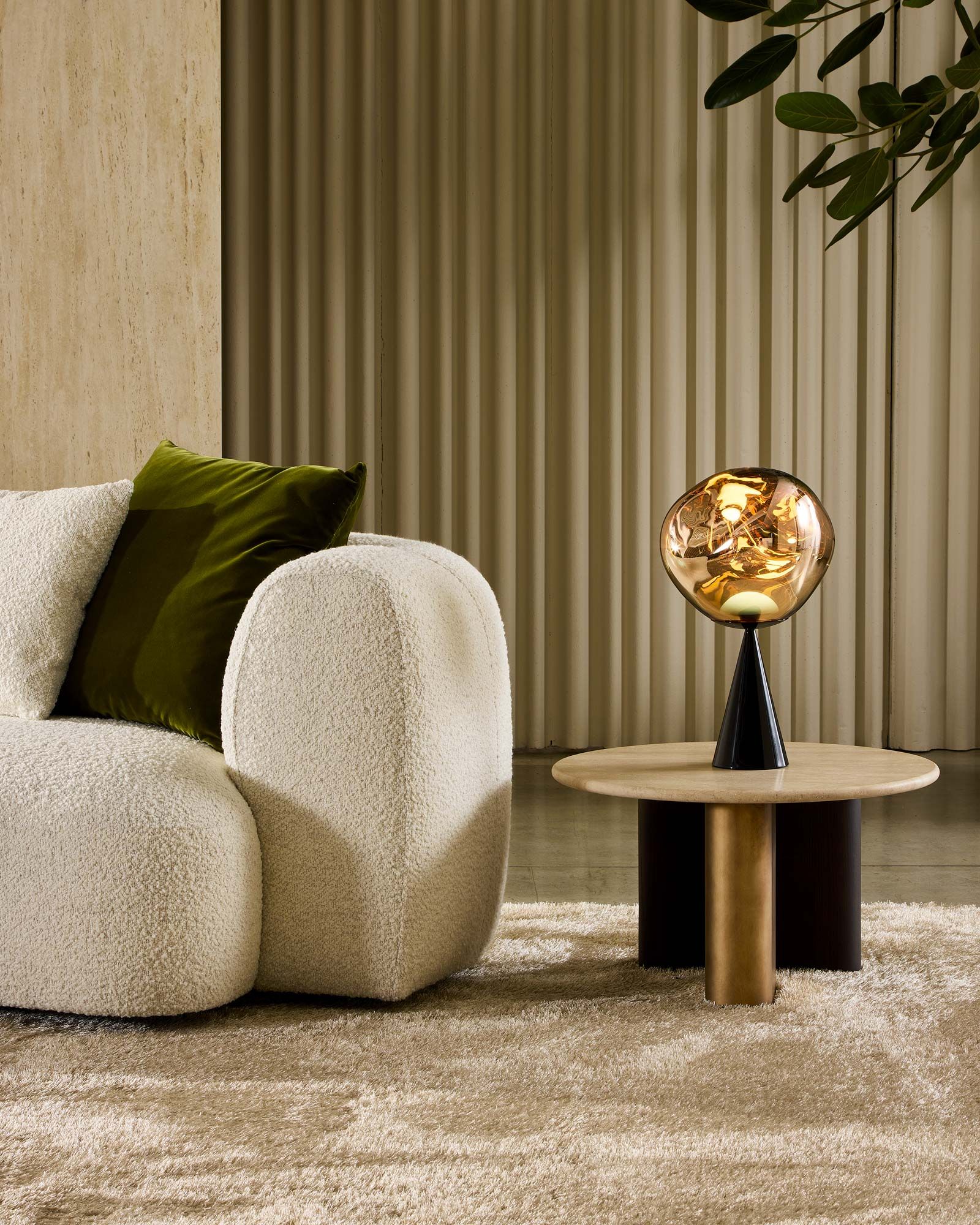 Секционный диван из изогнутой ткани Marelli Milo ARCH-00053762 - Вид №7