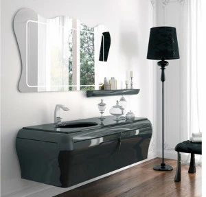 LASA IDEA Подвесной туалетный столик с ящиками, лакированный Gaudì