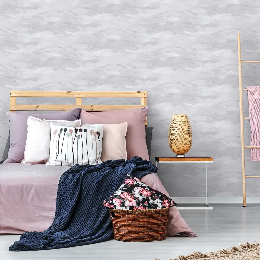 Обои флизелиновые Victoria Stenova Vika серые 1.06 м 989247 STLM-2169058 - Вид №2