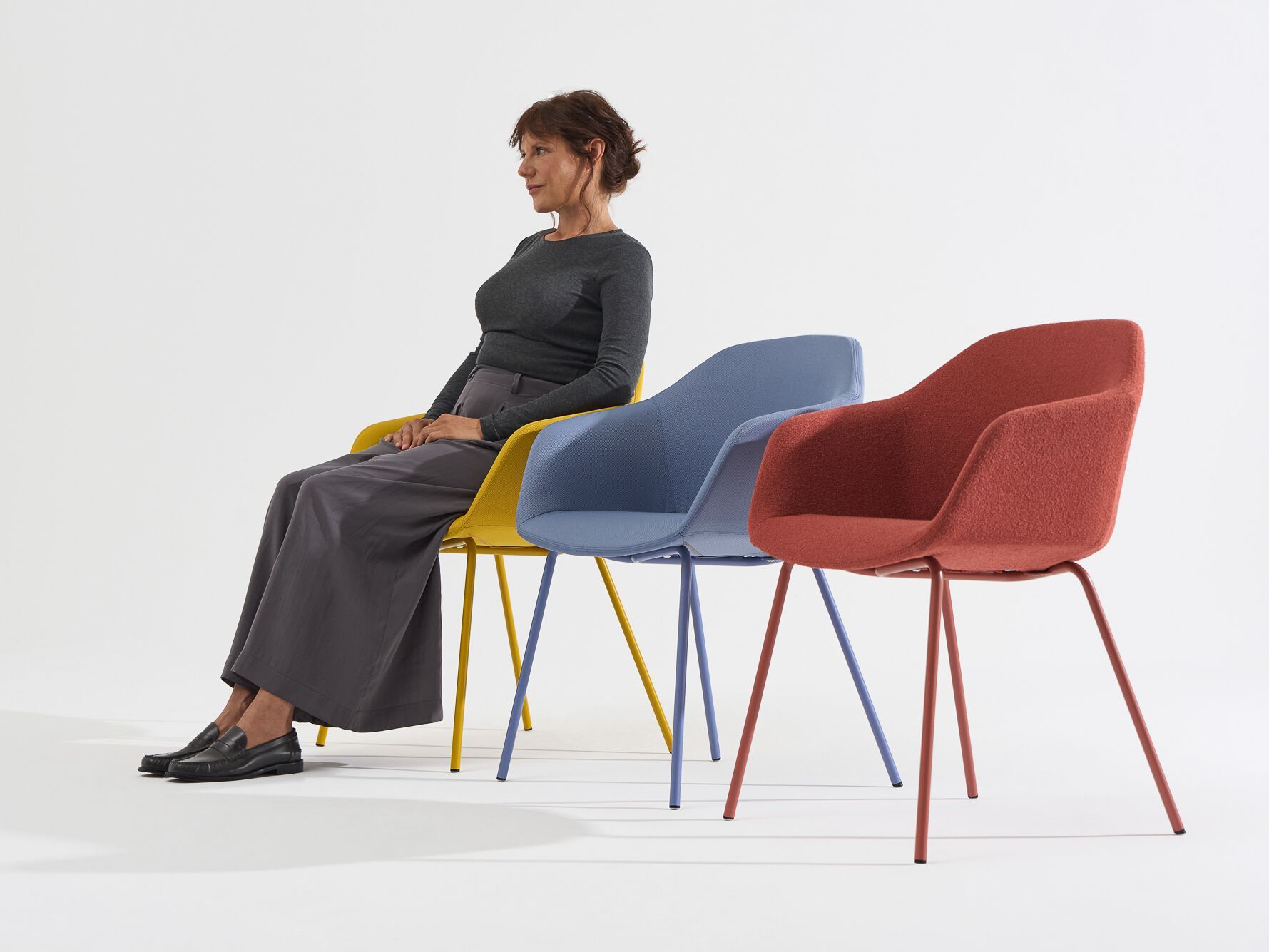 Тканевый стул с подлокотниками LD Seating Riva ARCH-00026495 - Вид №2