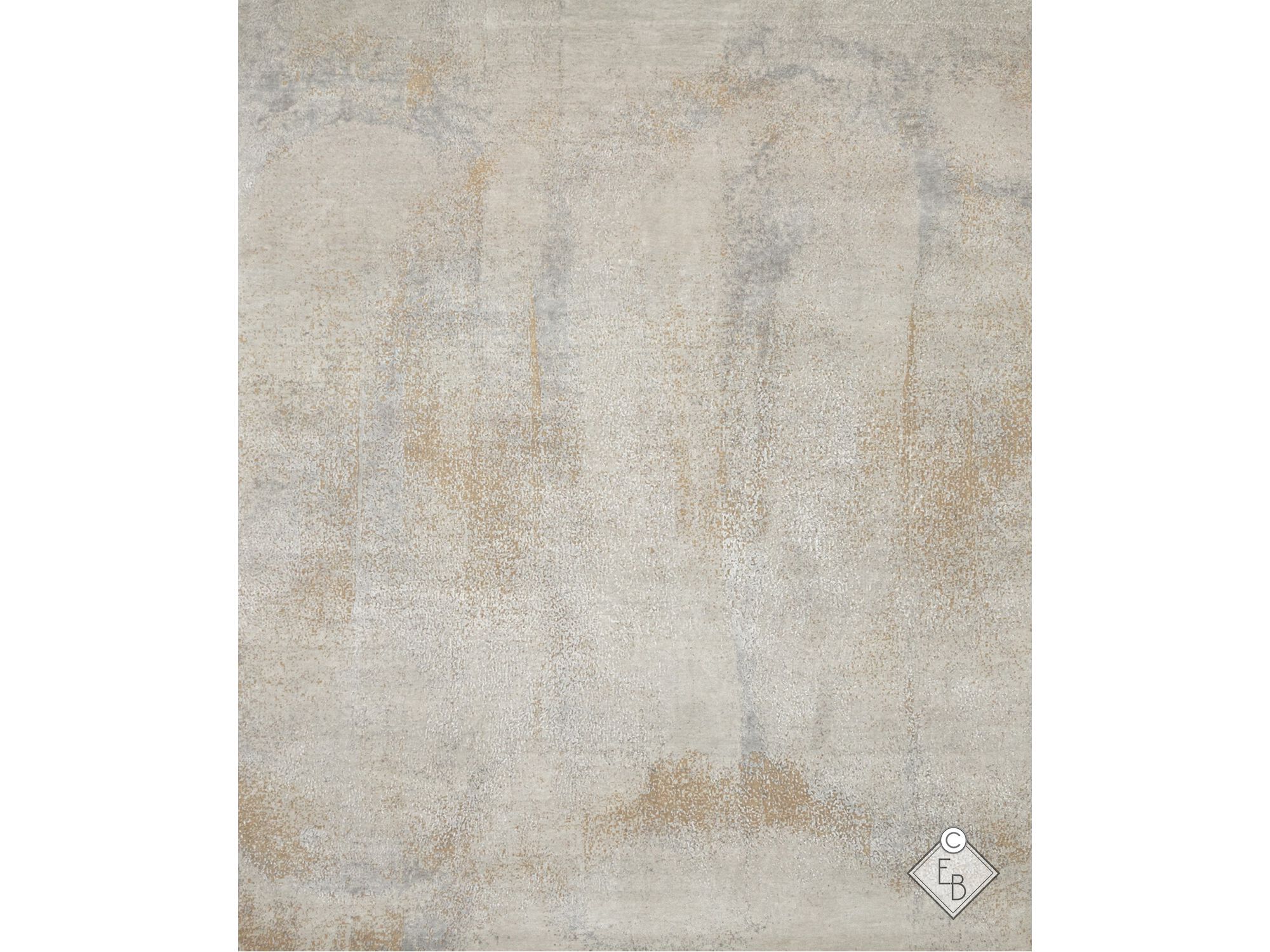 Прямоугольный ковер из бамбукового шелка и шерсти Edition Bougainville Inspiration ARCH-00076591 - Вид №1