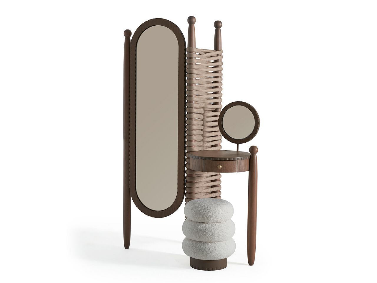 Деревянный туалетный столик NDESIGN Ezora ARCH-00124860 - Вид №2