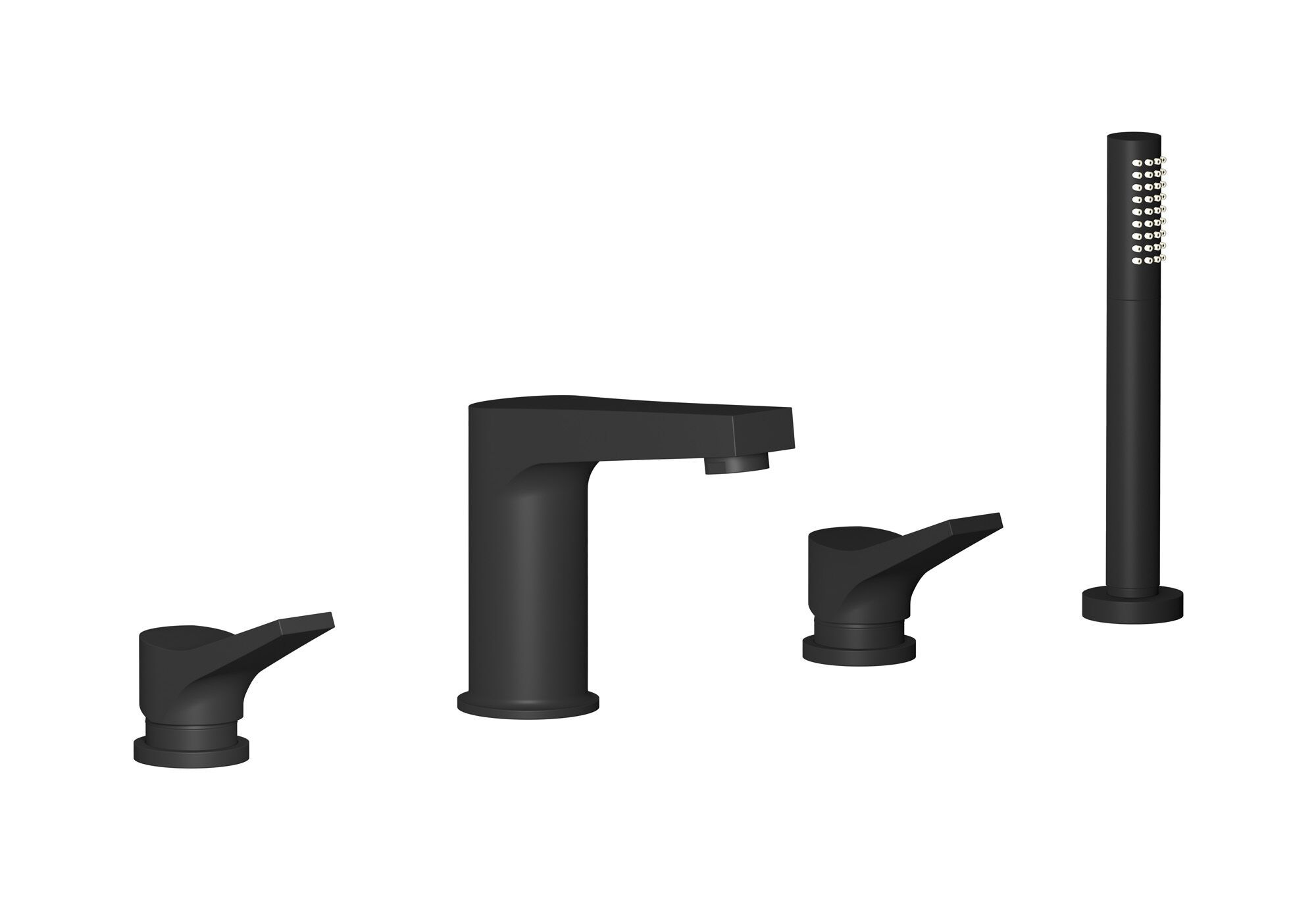 Встраиваемый смеситель для ванны с ручным душем IB Twitter ARCH-00134540 - Вид №2