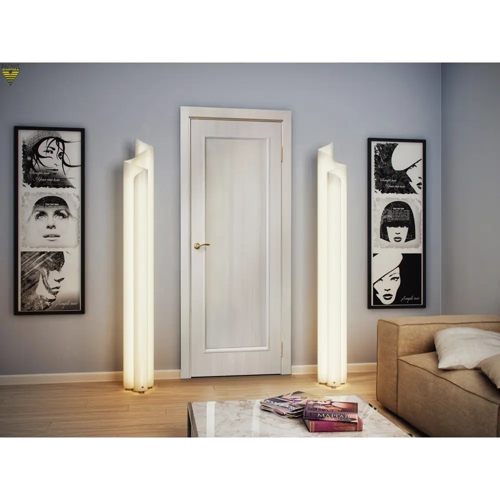 Дверь межкомнатная глухая Провенца 60x200 см цвет дуб медео 81954061 STLM-2085065 МАРИО РИОЛИ  - Вид №3
