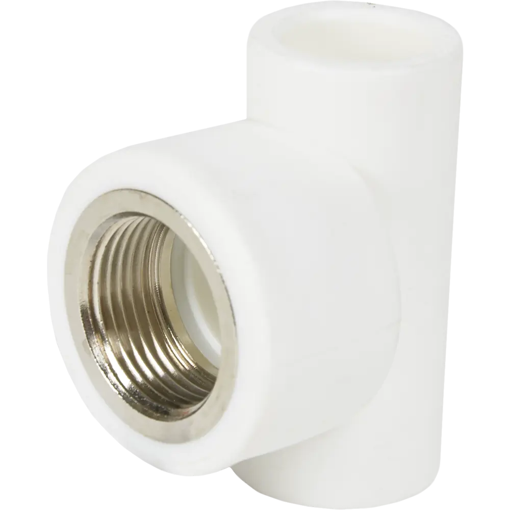 Тройник комбинированный РВК 20x3/4"x20 мм ВР полипропилен 20803 STLM-2091734