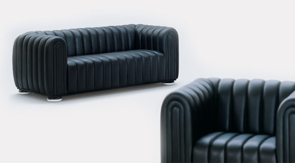 2-местный кожаный диван Wittmann Club 1910 ARCH-00093221 - Вид №1