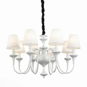 Подвесная люстра ST Luce Cervice SL683.503.08 ST LUCE ДИЗАЙНЕРСКИЕ, CERVICE 057790 Белый