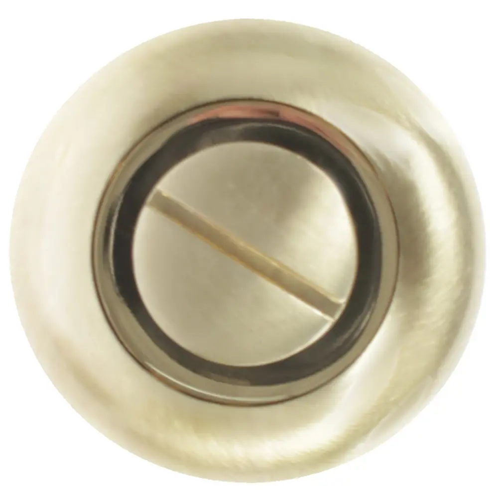 Фиксатор-вертушка для дверей Inspire цвет золотой 2 шт STLM-2066885