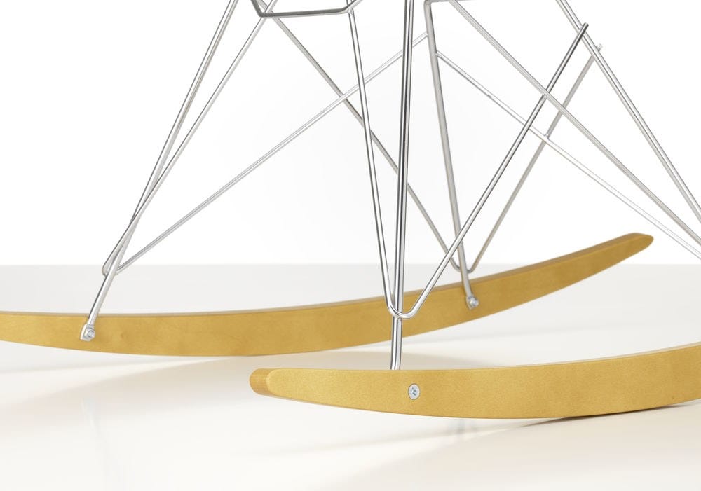 Мягкое тканевое кресло-качалка с подлокотниками VITRA Eames Plastic Chair ARCH-00023828 - Вид №15