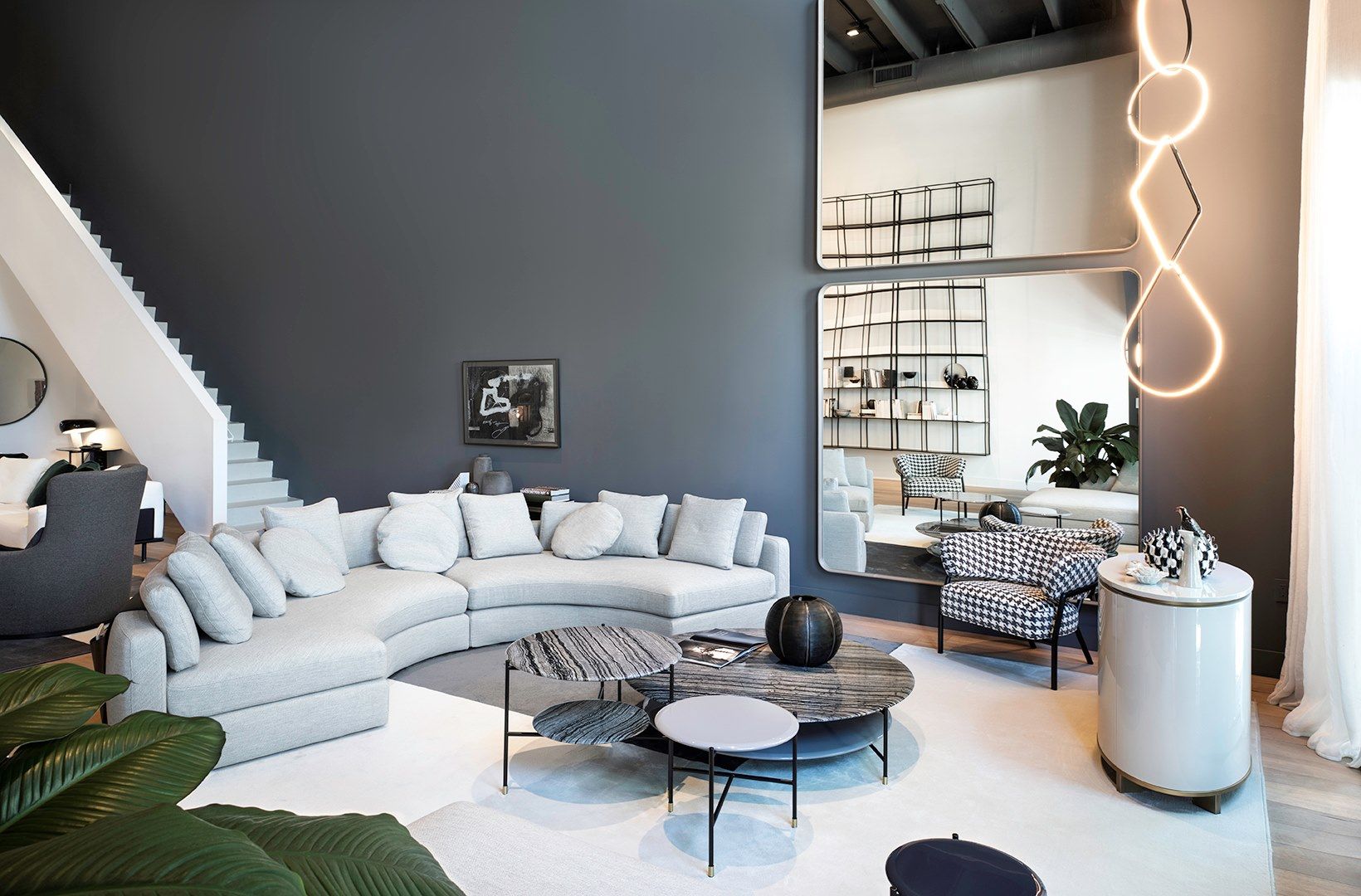 Круглый журнальный столик Meridiani ADRIAN ARCH-00069299 - Вид №5