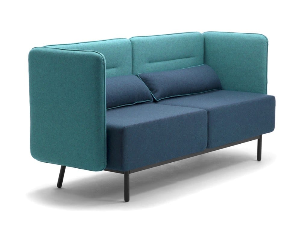 2-местный огнестойкий тканевый диван с USB-разъемом Leyform Around ARCH-00149207