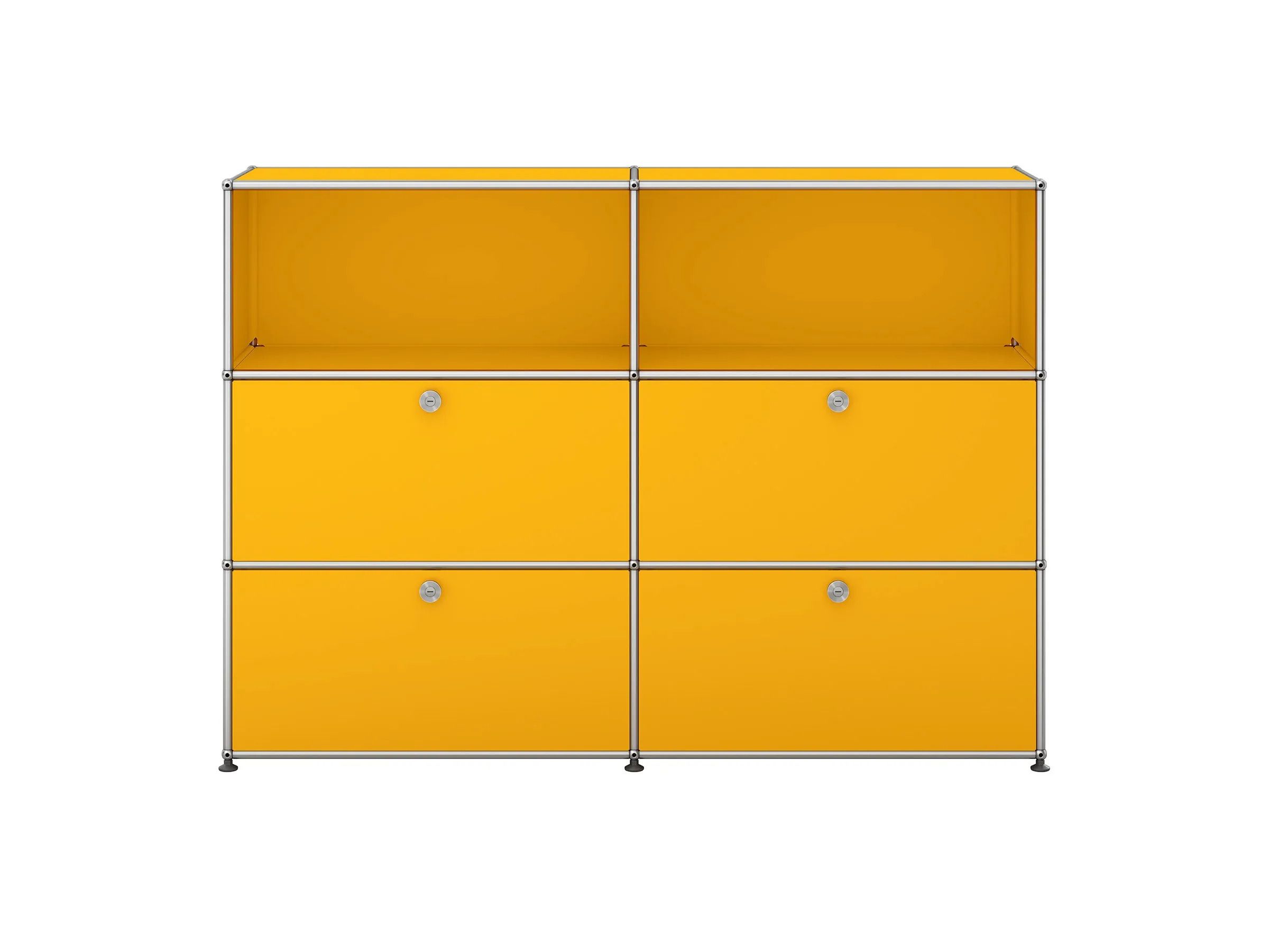 Секционный шкаф из стали с откидными дверцами USM USM SELECTION ARCH-00096321 - Вид №6