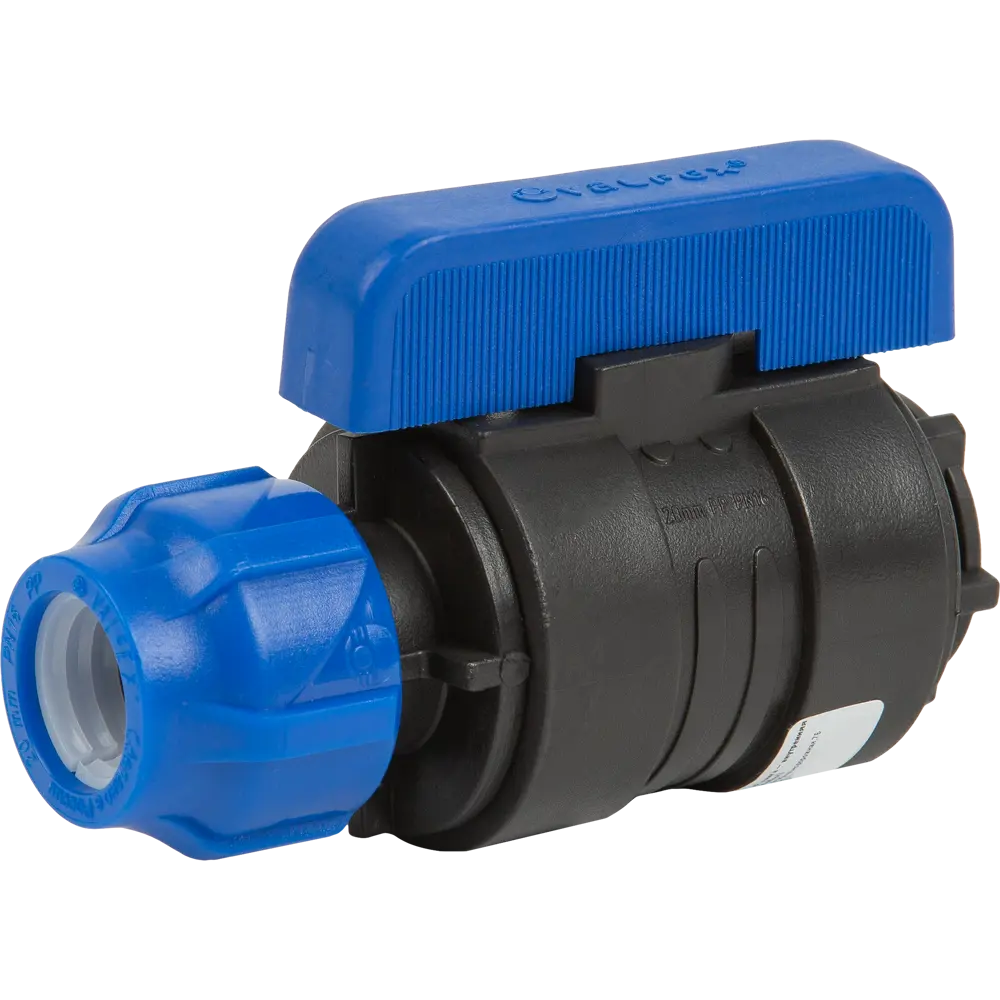Шаровой кран Valfex для труб ПНД 20x1/2" с внутренней резьбой 83742592 STLM-0044270