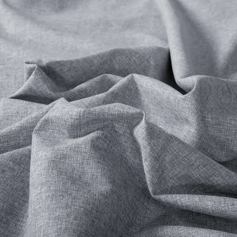 Штора на ленте Мари 200x270 см цвет темно-серый СТОЛИЦА ТЕКСТИЛЯ STLM-2103482 - Вид №1