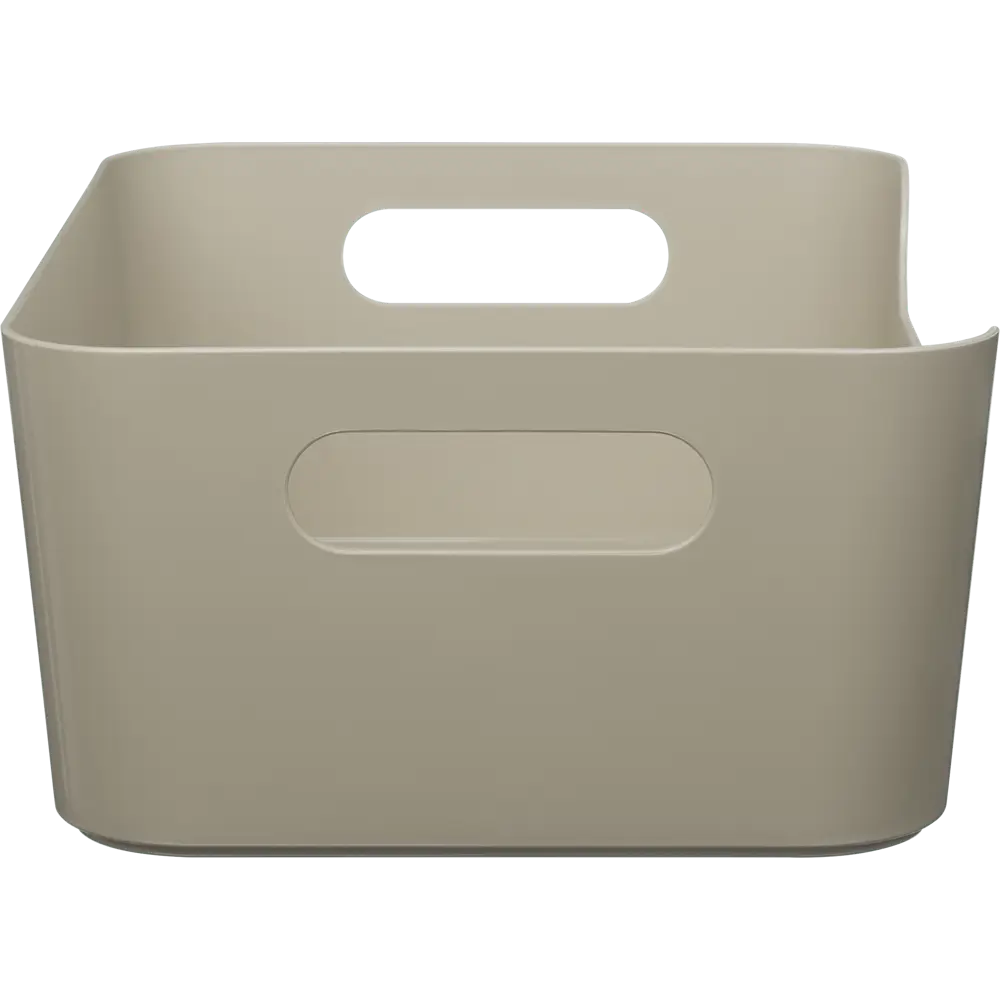 Корзина Scandi 34x24x14 см 10 л пластик цвет светло-серый 83082269 STLM-2072925 Santreyd  - Вид №1