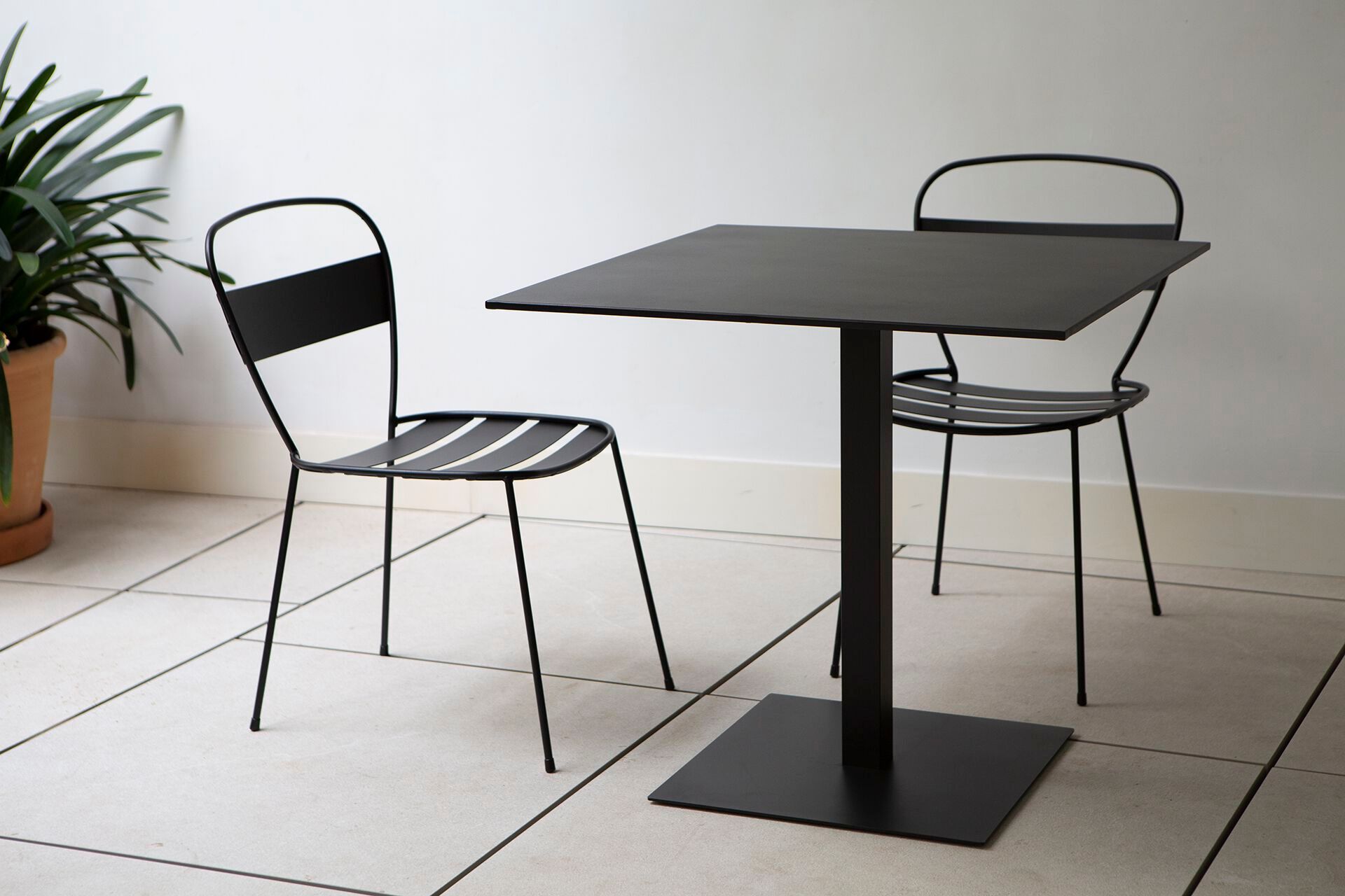 Стальной стул с порошковым покрытием iSimar ARCH-00087080 - Вид №15