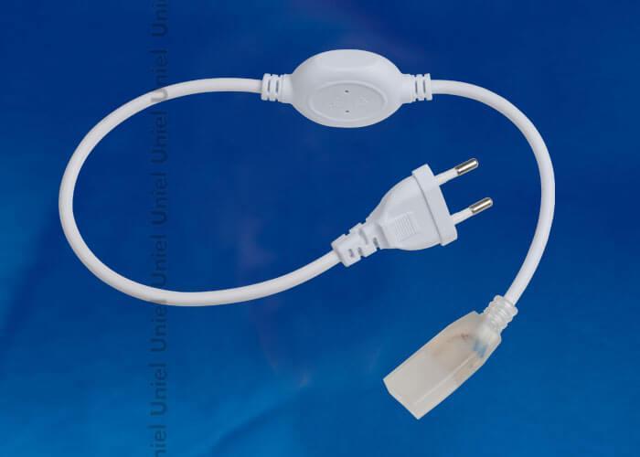 UCX-Q220 SP2/A67-NNN White 1 Sticker Шнур сетевой для светодиодной ленты 10967 Volpe UCX-Q