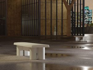 Скамья без спинки