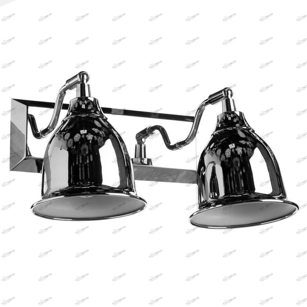 Спот настенный на 2 лампы хром Campana A9557AP-2CC ARTE LAMP CAMPANA 00-3926209 Хром