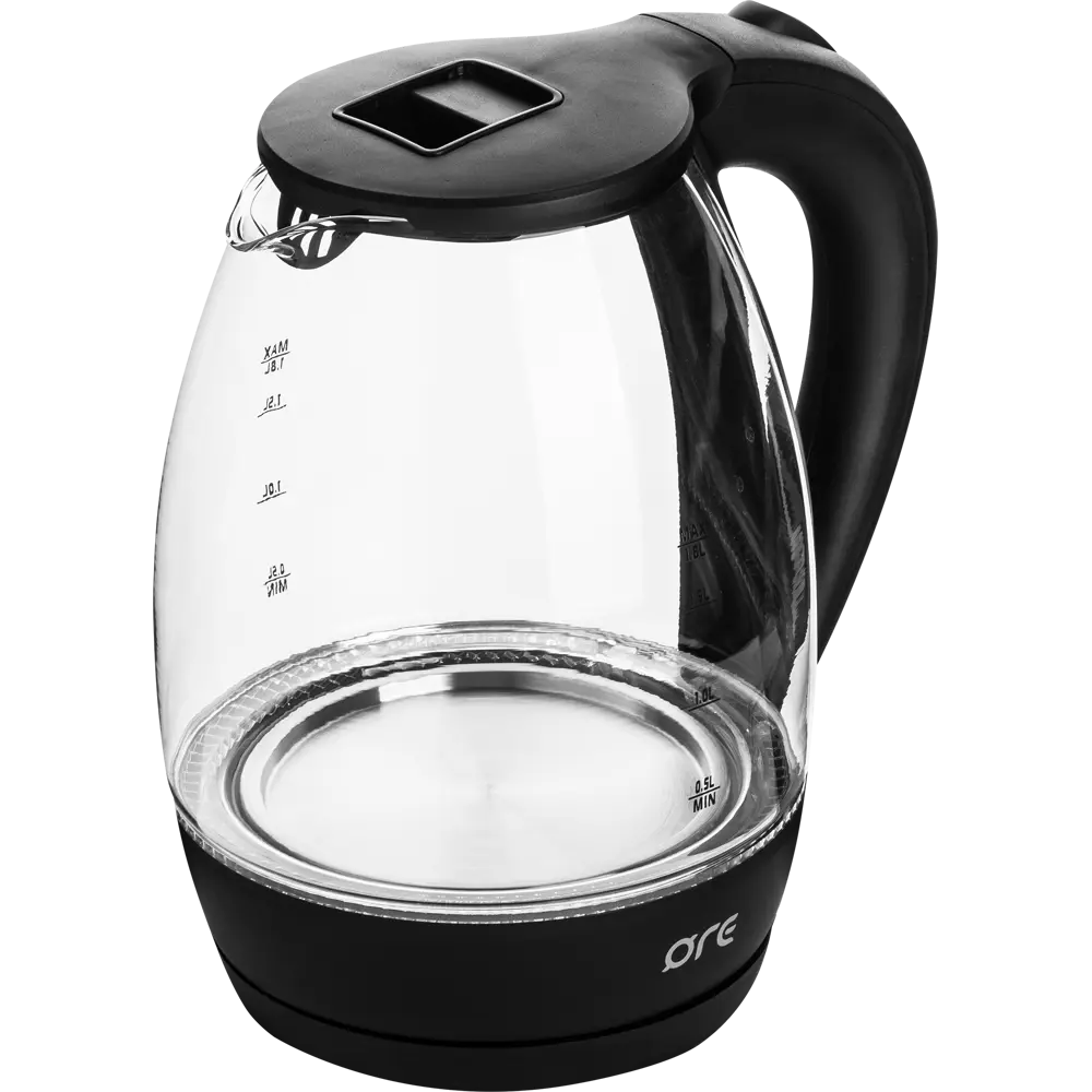 Чайник электрический ORE OKA18GBL 1.8 л стекло цвет прозрачный STLM-2111630