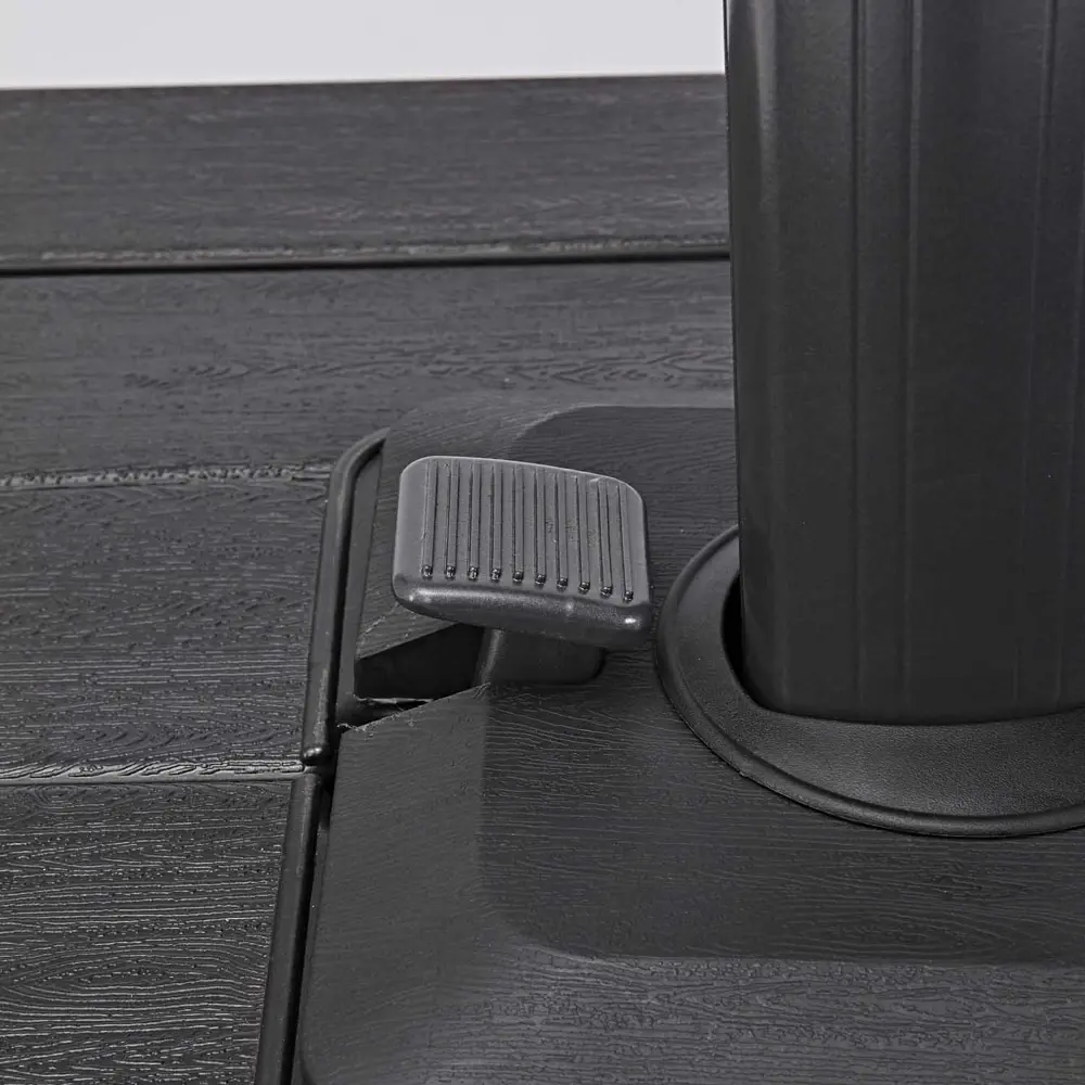 Зонт садовый Naterial Sonora 2.8х3.9 м бежевый с подставкой STLM-2005796 - Вид №15