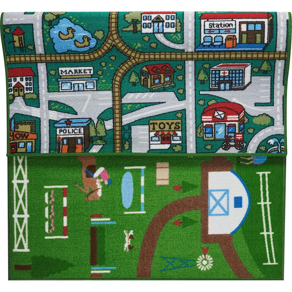 Ковер нейлон двусторонний 131925/143802 100x150 см CTIM STLM-2198149 - Вид №10