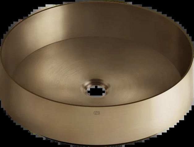 Умывальник 54601 726 Gessi Inverso ТЕПЛАЯ БРОНЗА BR. PVD