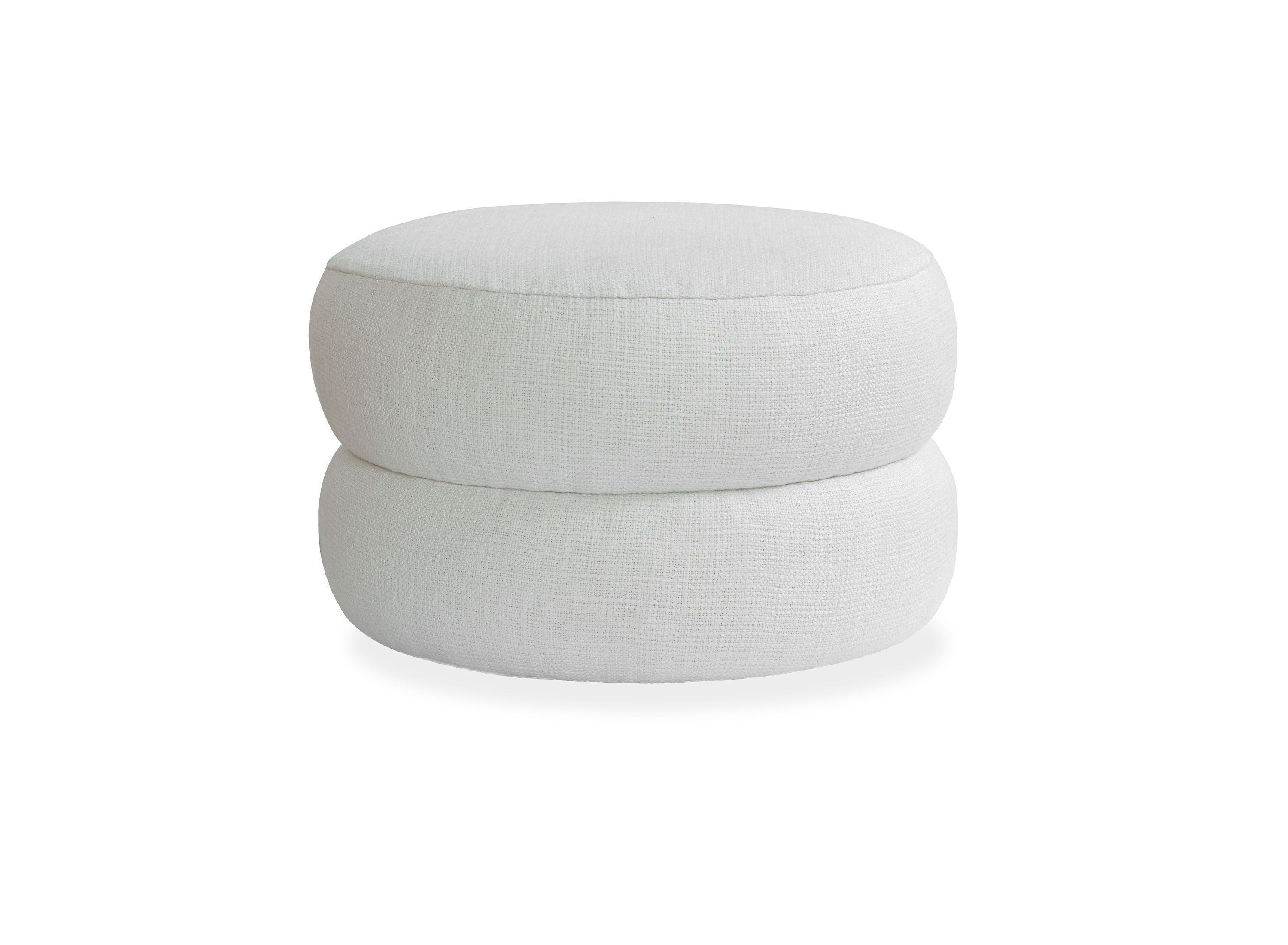 Круглый льняной пуф DOM EDIZIONI Collezione Riviera ARCH-00092382 - Вид №4