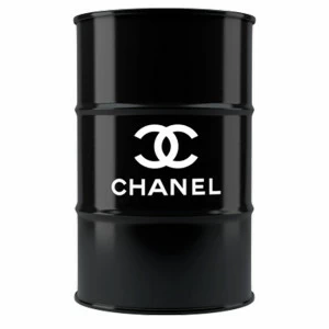 Бочка металлическая декоративная Chanel M STARBARREL  014772 Черный