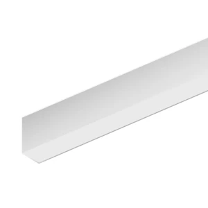 Угол арочный ПВХ 10x20x2700 мм белый