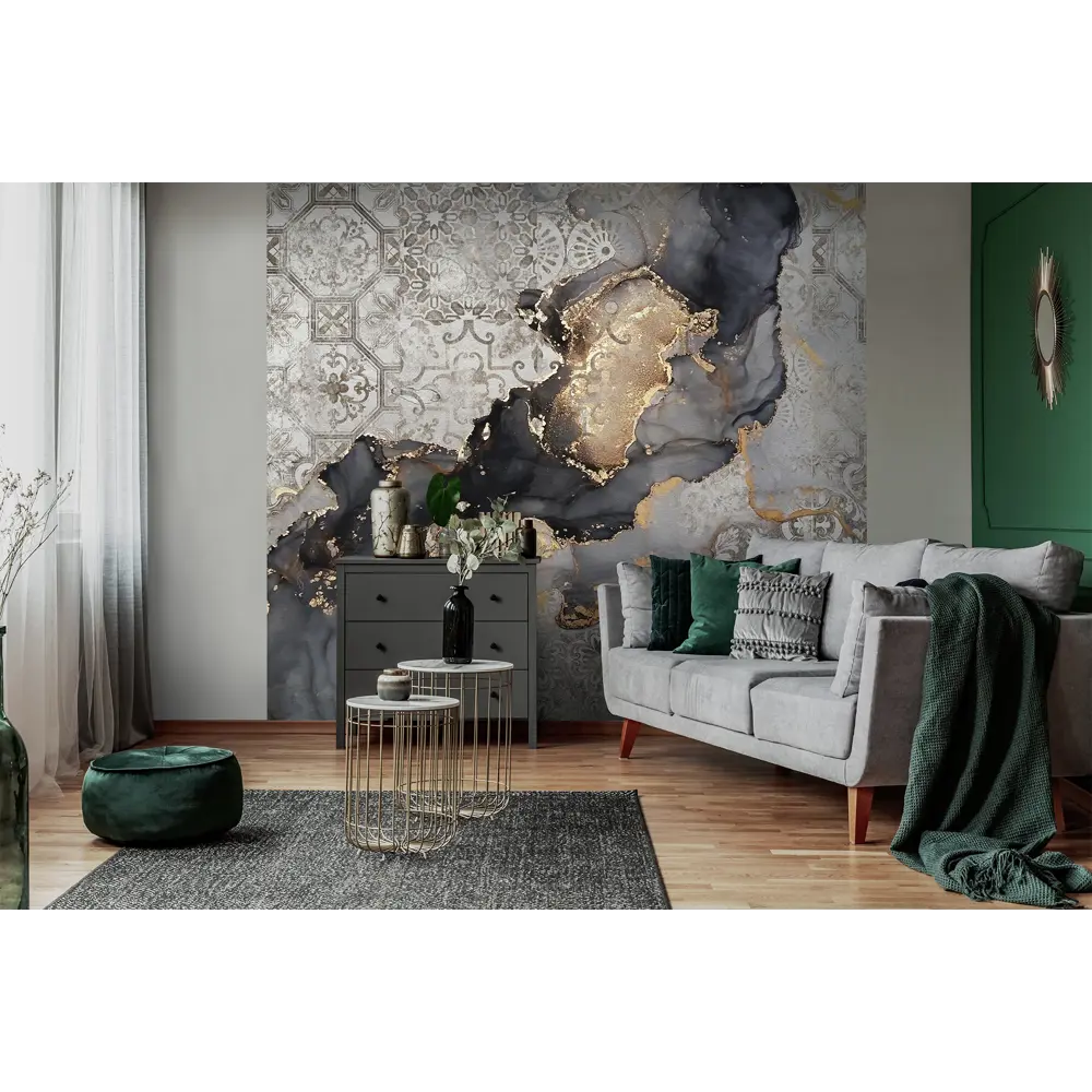 Фотообои Изысканный мрамор флизелиновые, 300x270 см, L13-193 FBRUSH 3D FLIZART STLM-2177884 - Вид №1