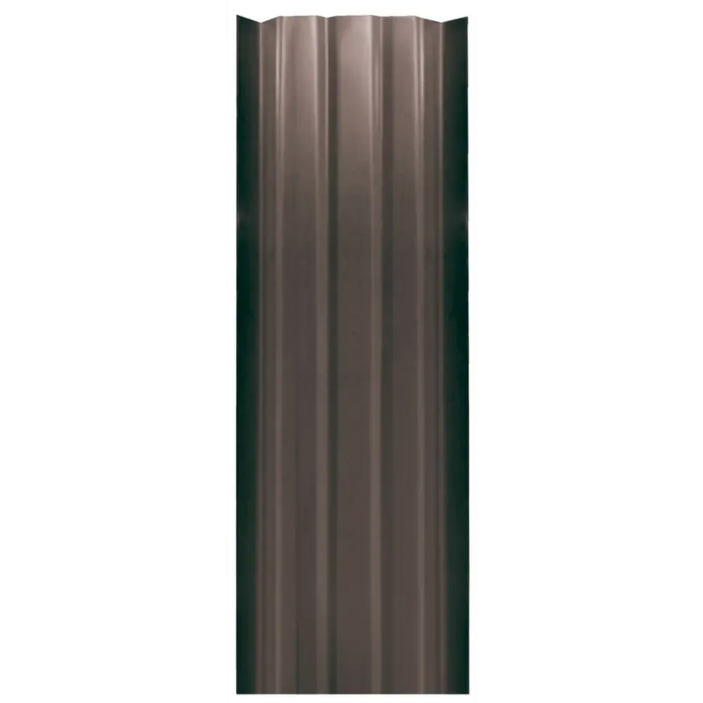 Штакетник-М 69мм 1.5 м двухсторонний коричневый Santreyd STLM-2119079 - Вид №1