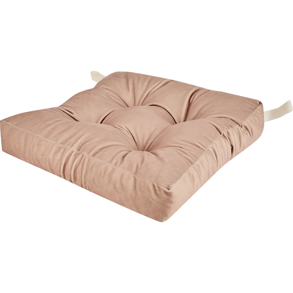 Подушка для стула Jimena 40x40 см цвет капучино SEASONS STLM-2092285 - Вид №1