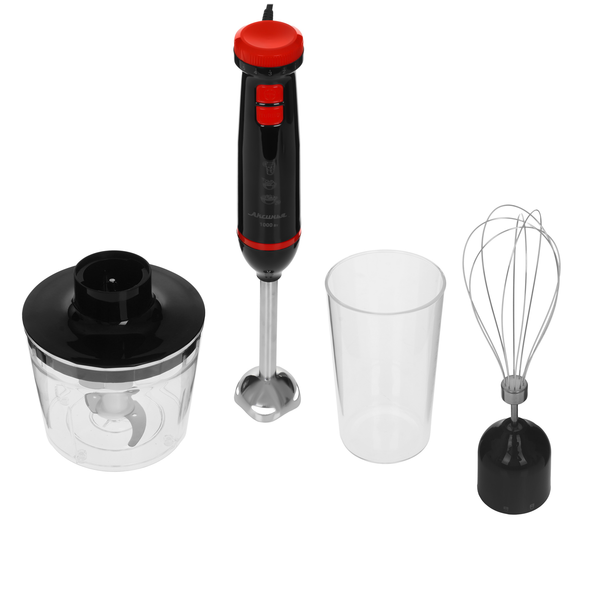 8139671 Блендер погружной Аксинья КС-307В черный STDN-0040242