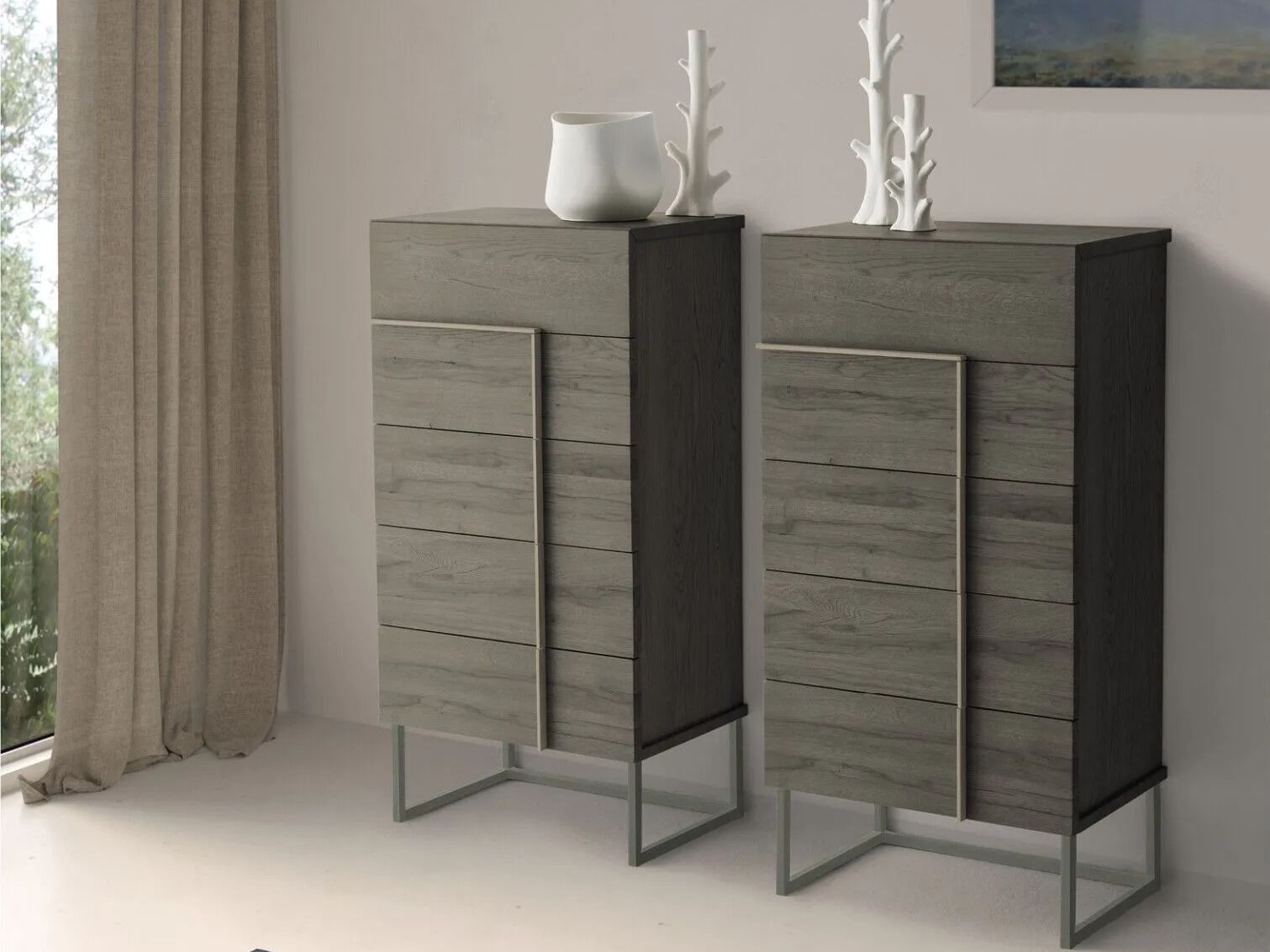 Еженедельный комод из дуба Devina Nais Nova ARCH-00042889