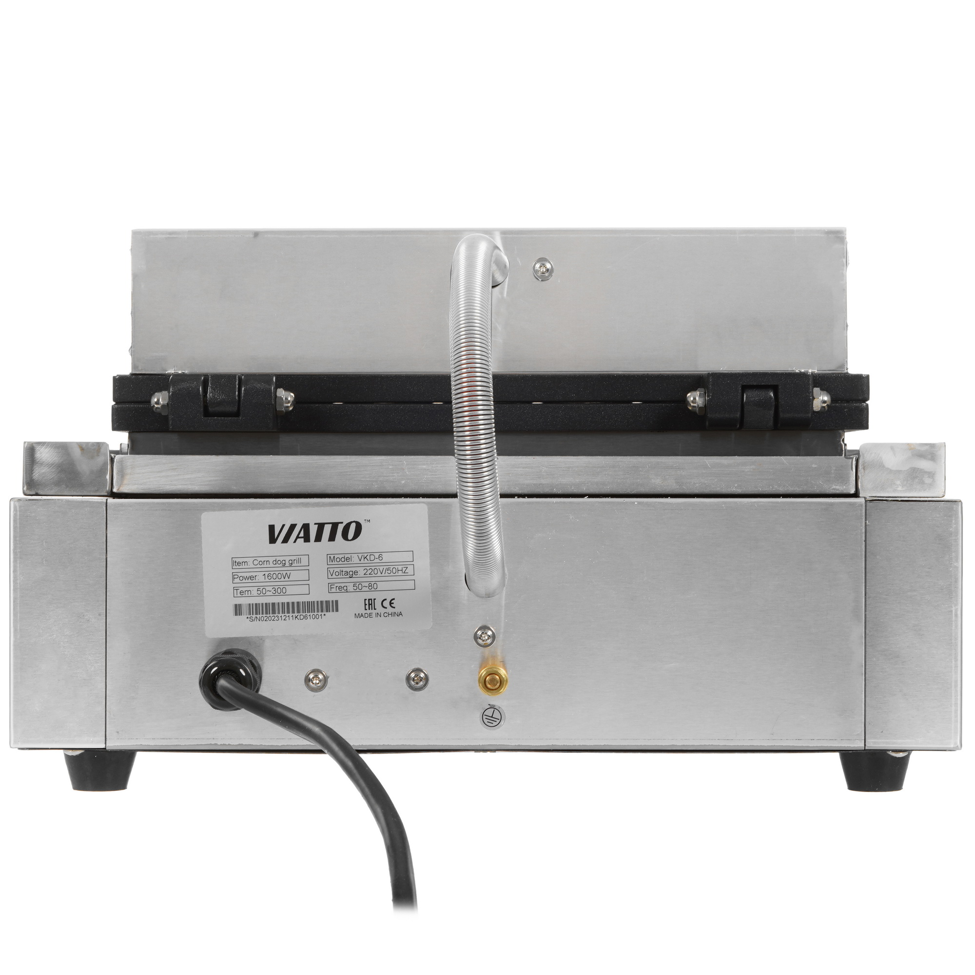 9985871 Ростер-сосисочница Viatto VKD-6 черный STDN-0022129 - Вид №6