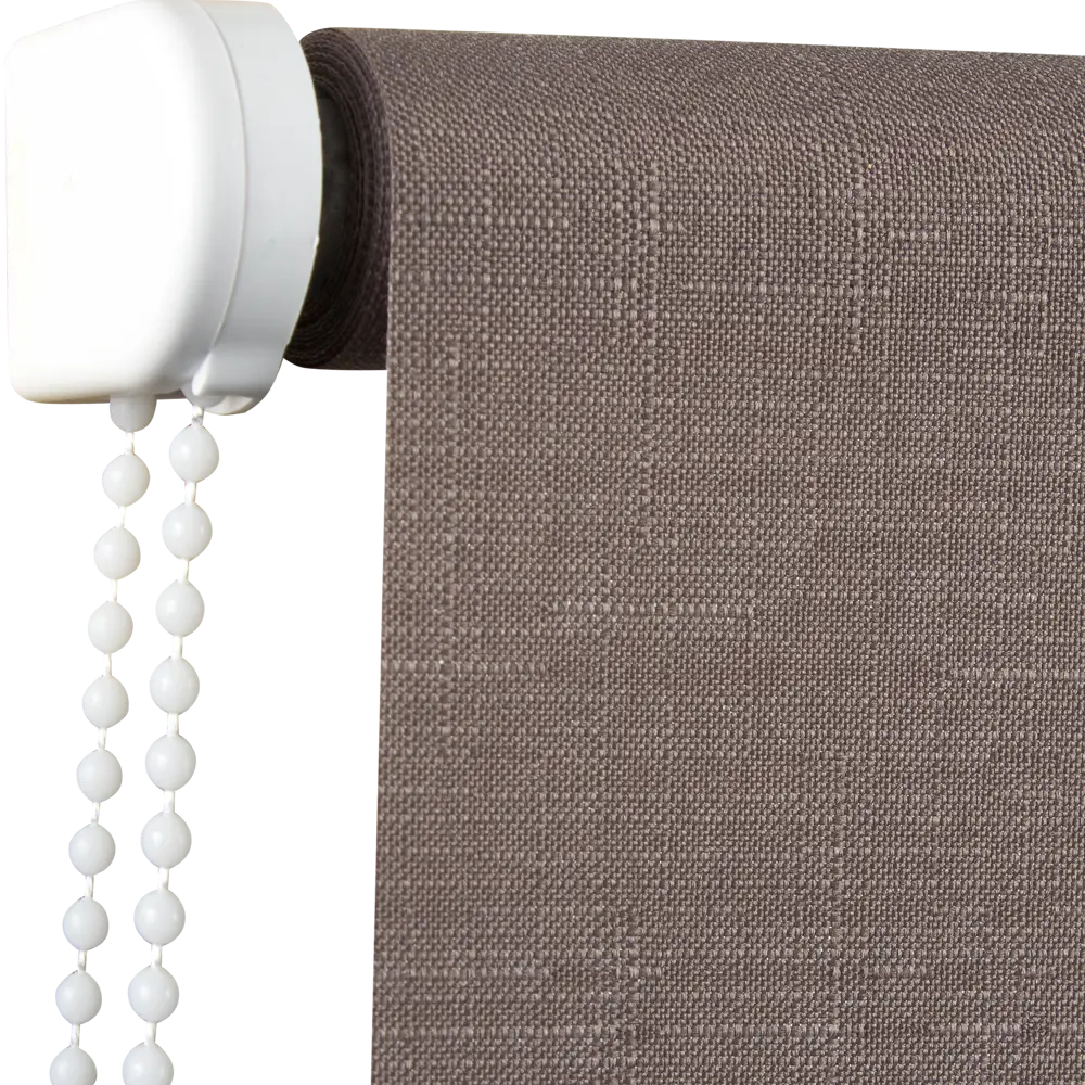 Штора рулонная Inspire Шантунг 80х250 см цвет коричневый 82038550 STLM-2136452  - Вид №1