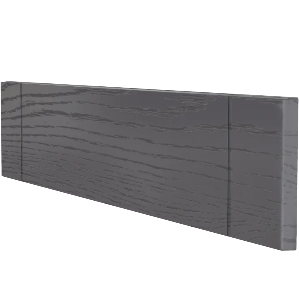 Фасад для кухонного ящика Петергоф грей 59.7x12.5 см Delinia ID МДФ цвет графит STLM-2071808 - Вид №2