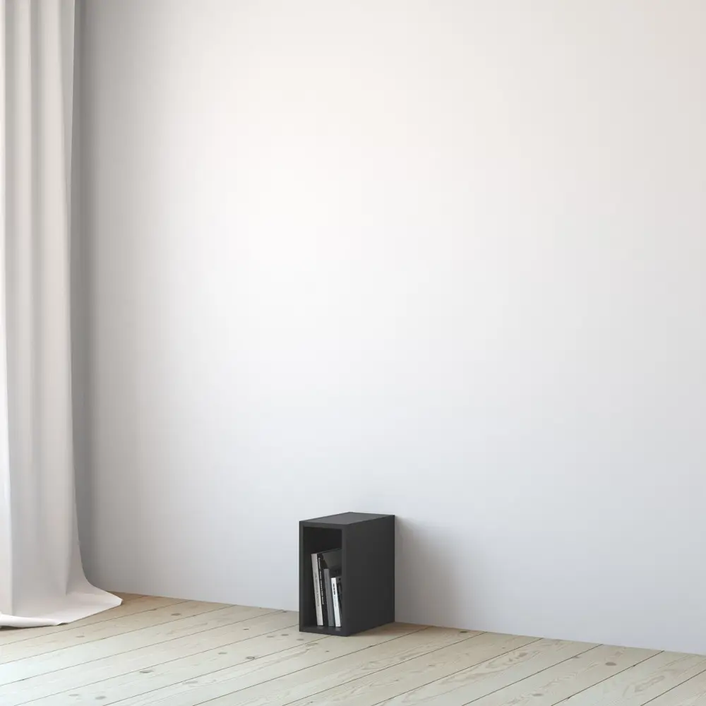 Стеллаж SPACEO KUB 1/2К, 18х36х31,7 см, цвет графит STLM-2102591 - Вид №6