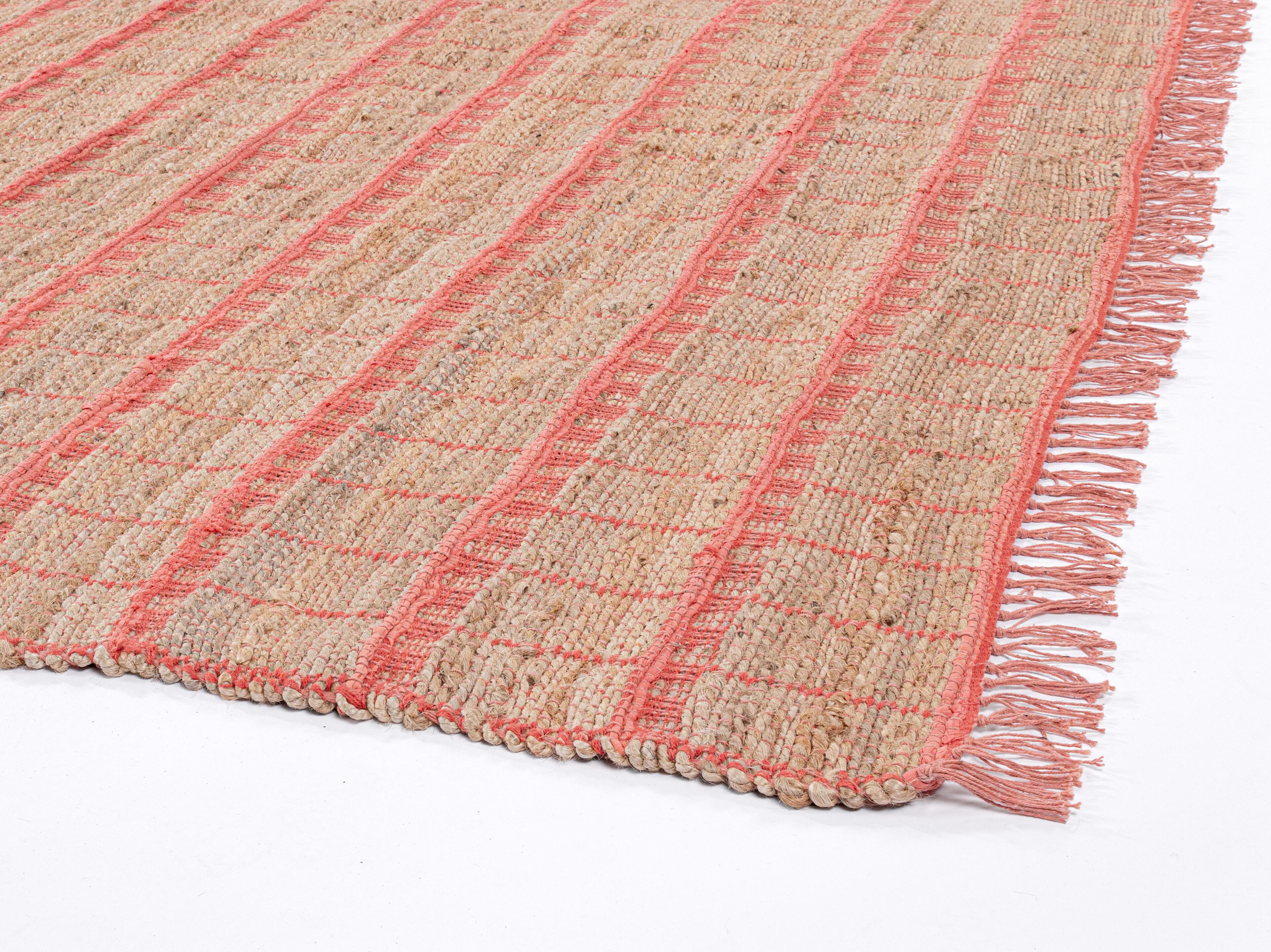 Прямоугольный ковер ручной работы из джута и хлопка BIZZOTTO RUANDA ARCH-00103367 - Вид №2