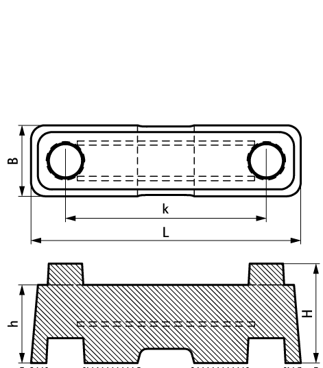 67685401 BIS Yeti® Бетонный блок walraven  - Вид №1