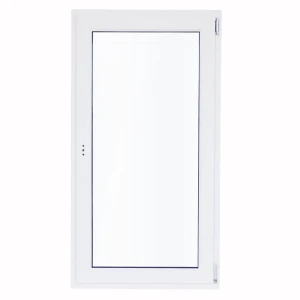 Окно пластиковое ПВХ VEKA одностворчатое 1160x800 мм (ВxШ) правое поворотно-откидное однокамерный стеклопакет белый/белый