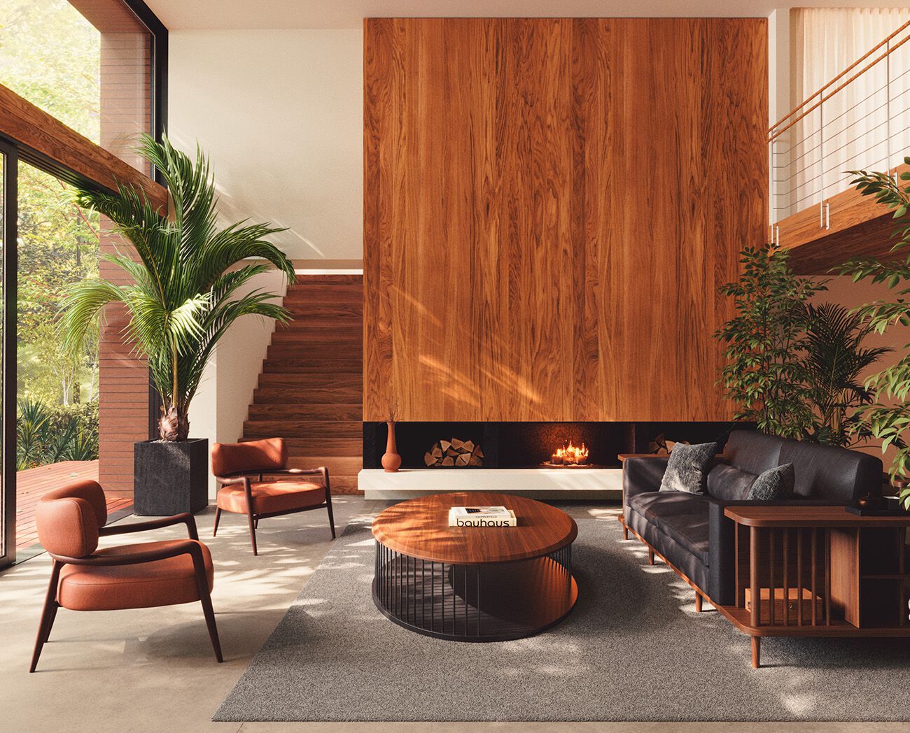 Кожаное кресло с подлокотниками Wewood BOTERO ARCH-00023747 - Вид №2