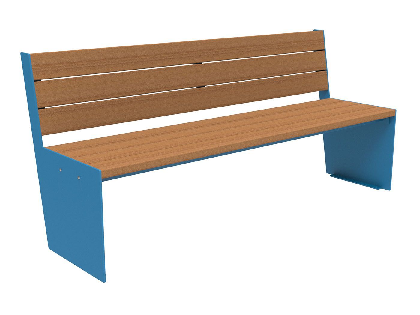 Скамья из окуме со спинкой Lazzari TAUT WOOD ARCH-00118857 - Вид №9