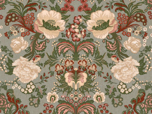 Цветочные узоры нетканые обои