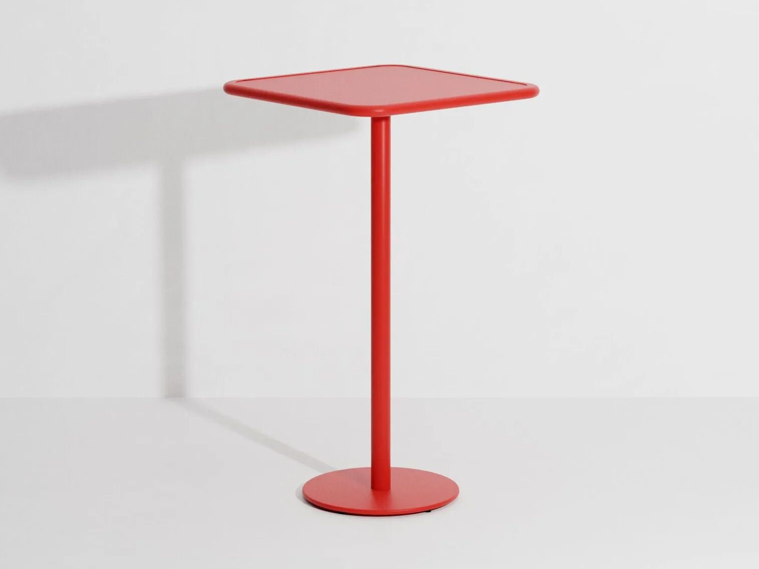 Высокий квадратный алюминиевый садовый стол с порошковым покрытием Petite Friture выходные ARCH-00039748 - Вид №31